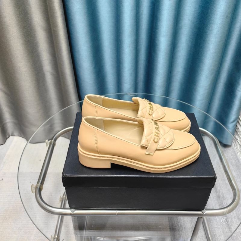 Ch*el leather shoes